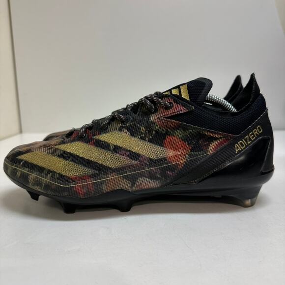 EXCELLENT adidas Adizero Electric Speed Coronation Black Football Cleats 7.5 main image 7